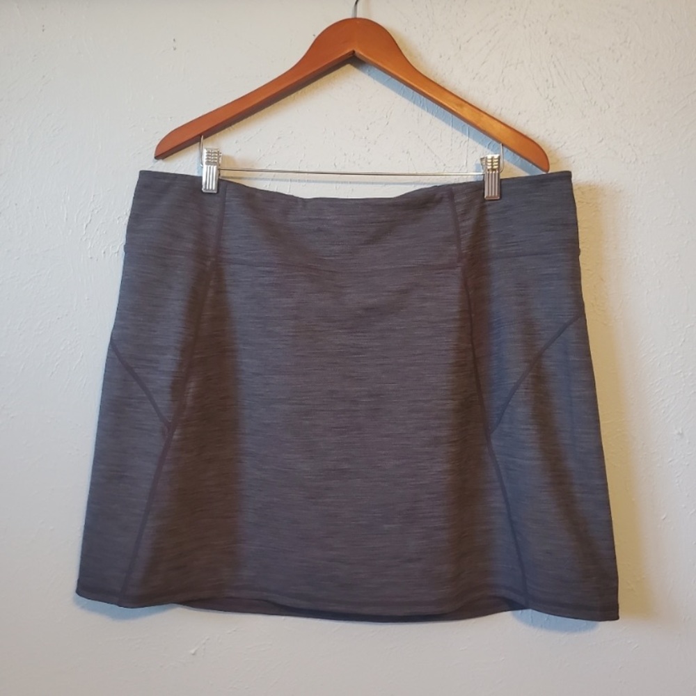 Kuhl Gray Heathered Athletic XL Skulpt Skort